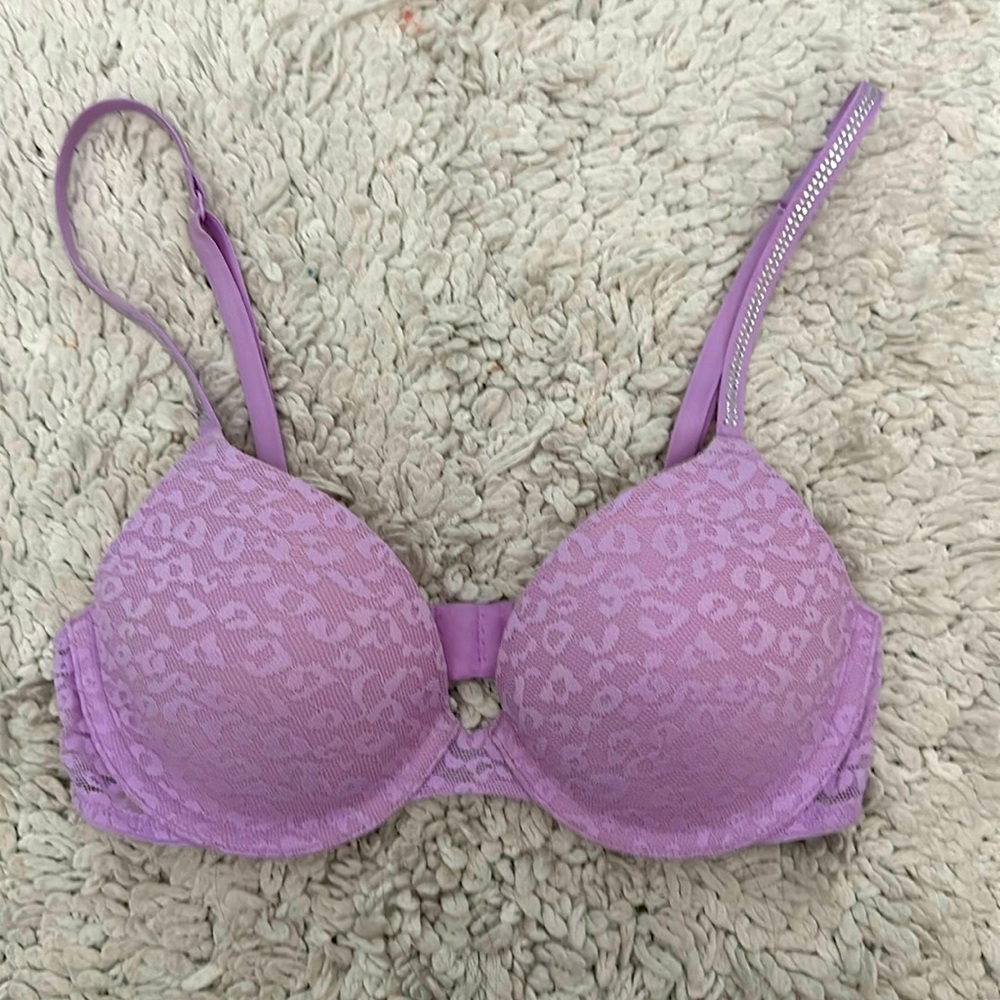 Pink bra